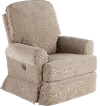 Juliana Beige Power Glider Recliner with Swivel