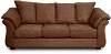 Contemporary Chocolate Brown Sofa - Shasta