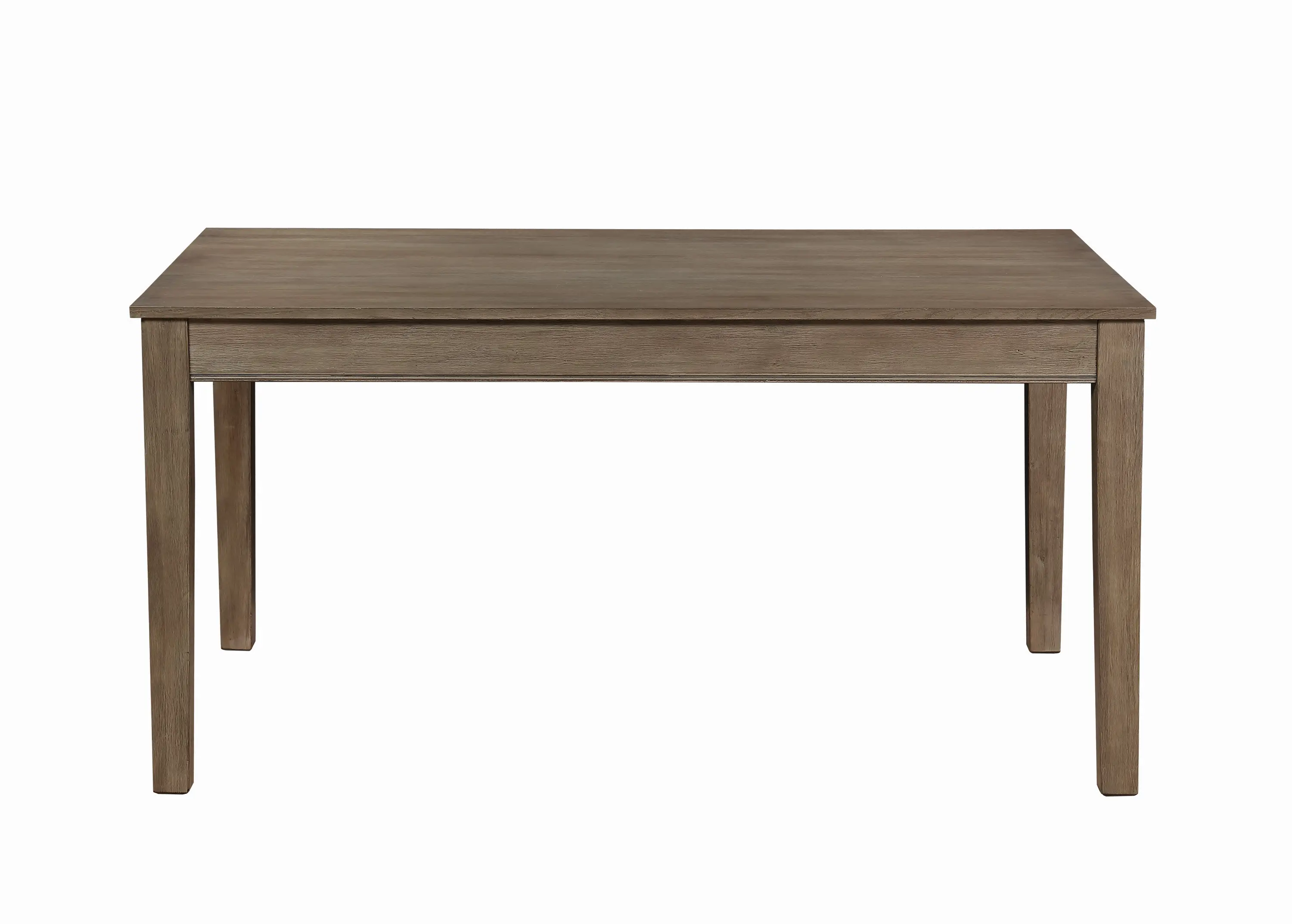 Brown Oak Dining Room Table - Alcott-1
