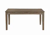 Brown Oak Dining Room Table - Alcott