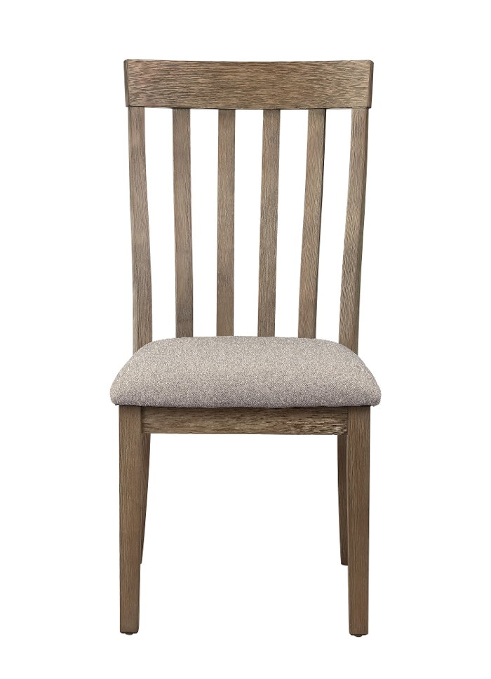 Brown Oak Dining Room Chair - Alcott
