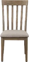 Clearance Alcott Brown Oak Dining Room Chair