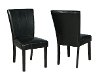 Black Upholstered Dining Room Chair - Ferrara