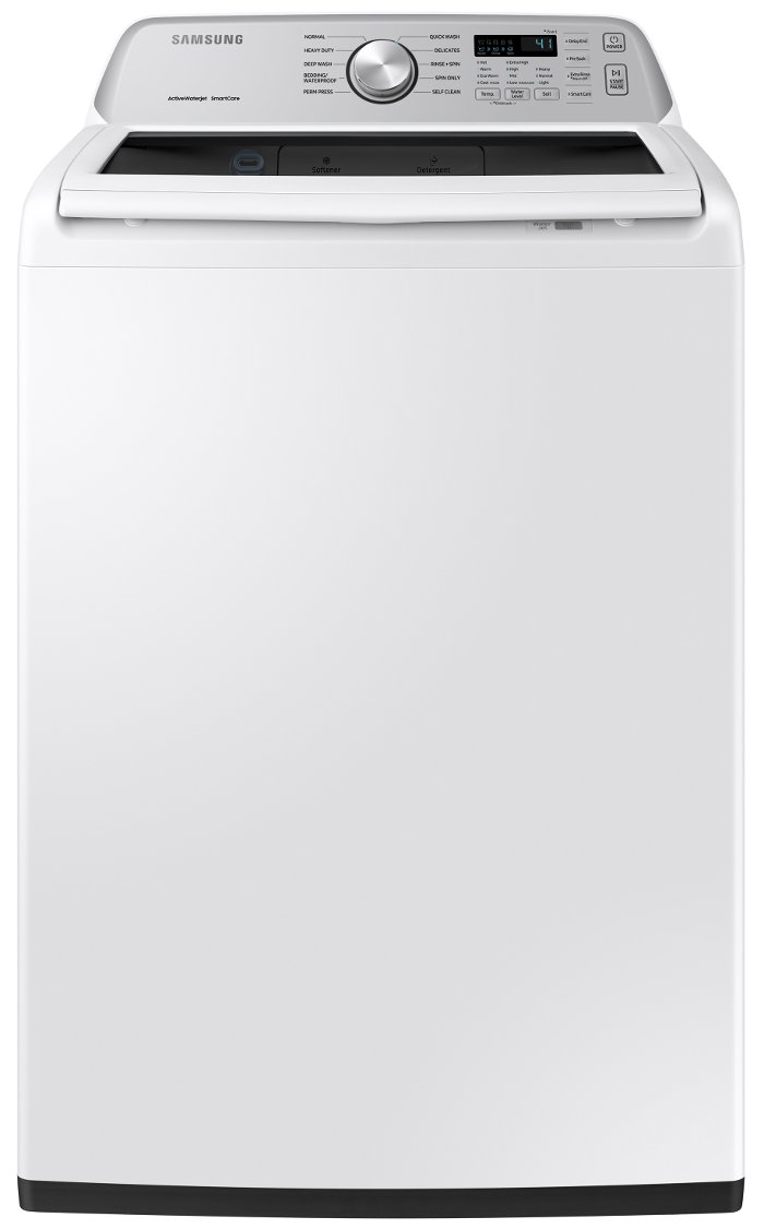 WA45T3400AW Samsung Top Load Washer with Active WaterJet - 4.5 cu. ft. White