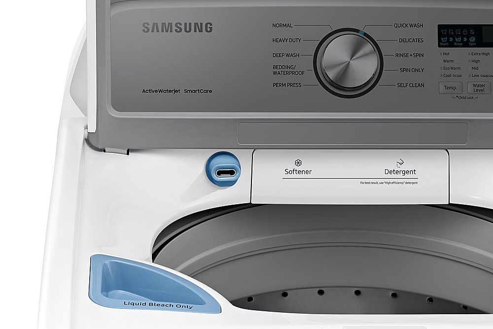 WA45T3400AW Samsung Top Load Washer with Active WaterJet - 4.5 cu. ft. White-5
