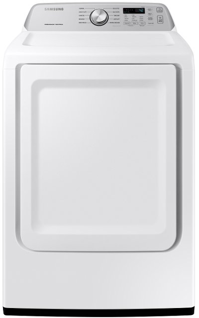 DVE45T3400W Samsung 7.4 cu. ft. Electric Dryer with Sensor Dry - White