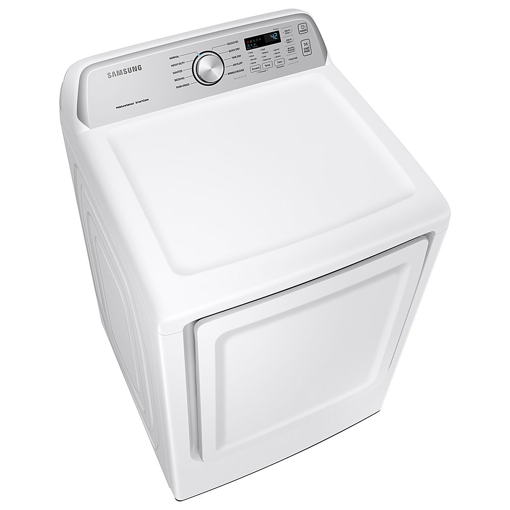 DVE45T3400W Samsung 7.4 cu. ft. Electric Dryer with Sensor Dry - White-4