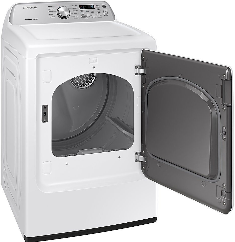 DVG45T3400W Samsung 7.4 cu. ft. Gas Dryer with Sensor Dry - White-2