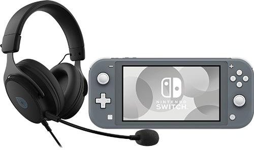 SWITCH LITE GREY 800 Nintendo Switch Lite with Gaming Headset - Gray-1