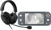 SWITCH LITE GREY 800 Nintendo Switch Lite with Gaming Headset - Gray