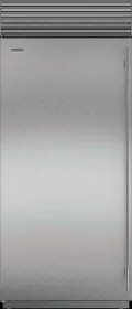 BI-36F/S/PH-RH Sub-Zero 36 Inch Classic Freezer - Right Hinge, Professional Handle