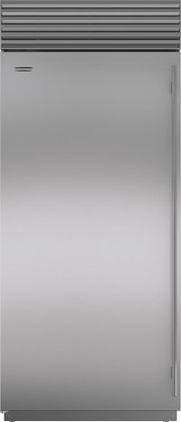 BI-36F/S/PH-RH Sub-Zero 36 Inch Classic Freezer - Right Hinge, Professional Handle-1