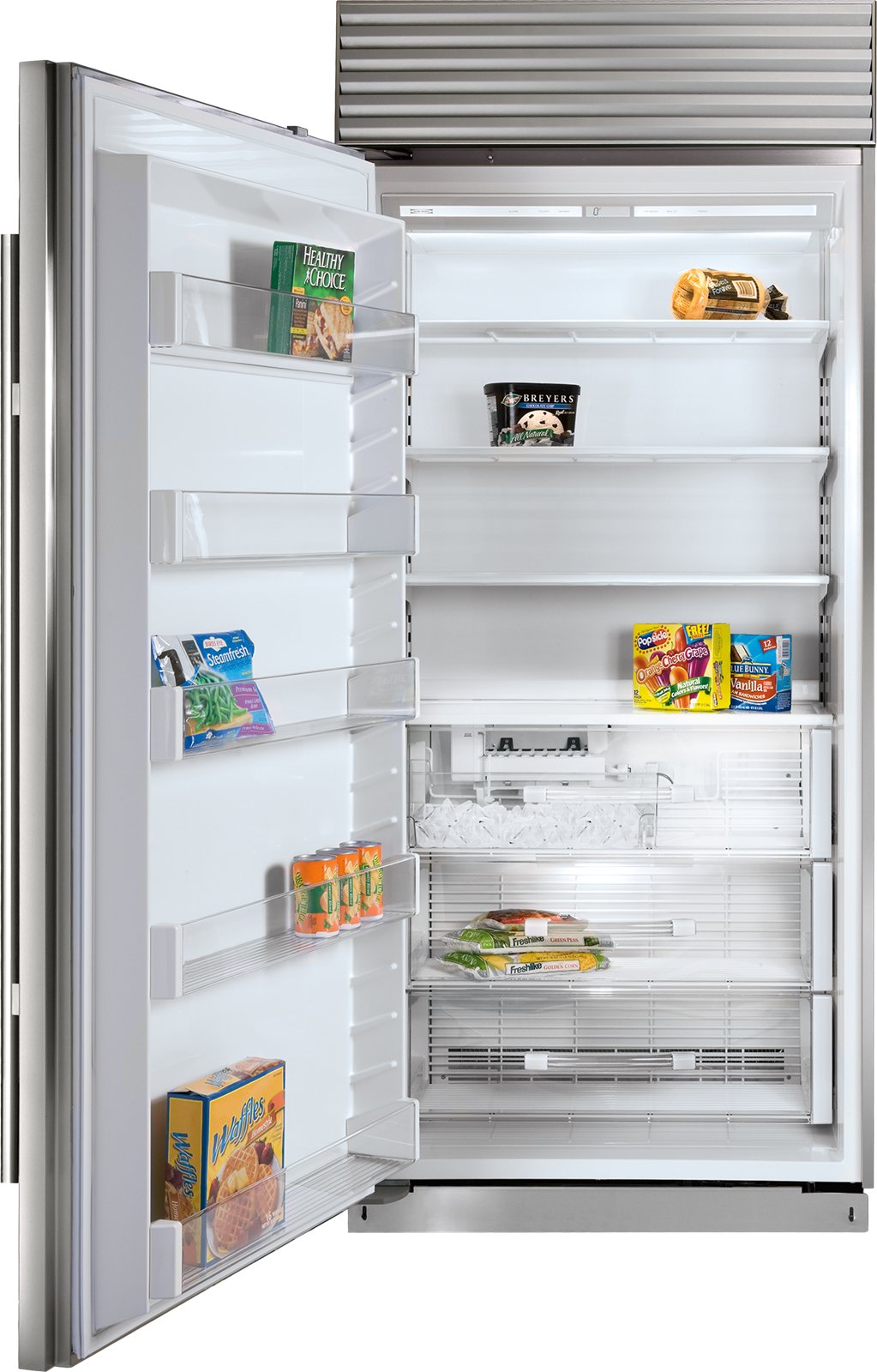 BI-36F/S/PH-RH Sub-Zero 36 Inch Classic Freezer - Right Hinge, Professional Handle-2