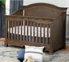 Classic Mocha Brown 4-in-1 Convertible Crib - Louis