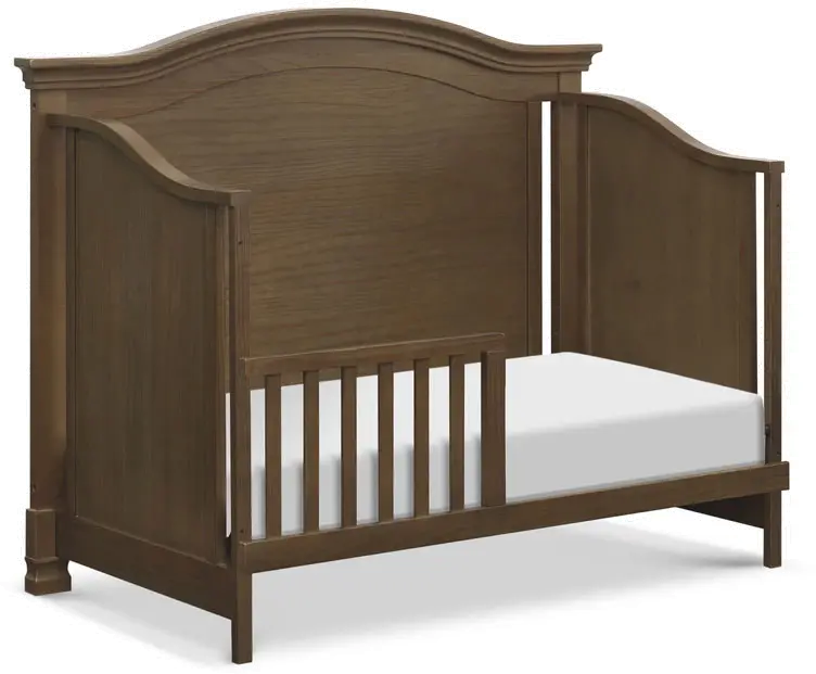 Classic Mocha Brown 4-in-1 Convertible Crib - Louis-3