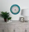 Clearance Blue Mosaic Tile Hand Made Wall Clock