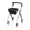4500-SL Silver Let's Go Indoor Rollator Walker