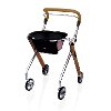 4500-WN Walnut Brown Let's Go Indoor Rollator Walker