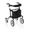 4600-BL Black Let's Go Out Rollator Walker