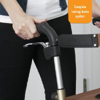 4600-RD Red Let's Go Out Rollator Walker-2