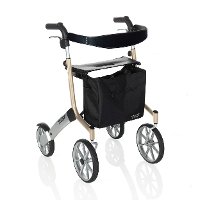 4600-BG Beige Let's Go Out Rollator Walker-1