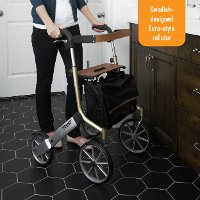4600-BG Beige Let's Go Out Rollator Walker-4
