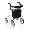 4700-WH White Let's Fly Rollator Indoor and Outdoor Walker