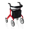 4700-RD Red Let's Fly Rollator Indoor and Outdoor Walker