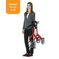 4700-BG Beige Let's Fly Rollator Indoor and Outdoor Walker-5