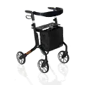 4800-BL Black Let's Move Rollator Walker