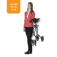 4800-GR Gray Let's Move Rollator Walker-5