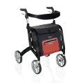 4900-BL Black Let's Shop Rollator Walker with Waterproof Storage
