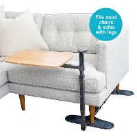 2600 Omni Tray Rotating Bamboo TV Table with Mobility Handle-2