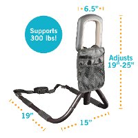 2100 PT BedCane Bed Handle with Storage Pouch-7