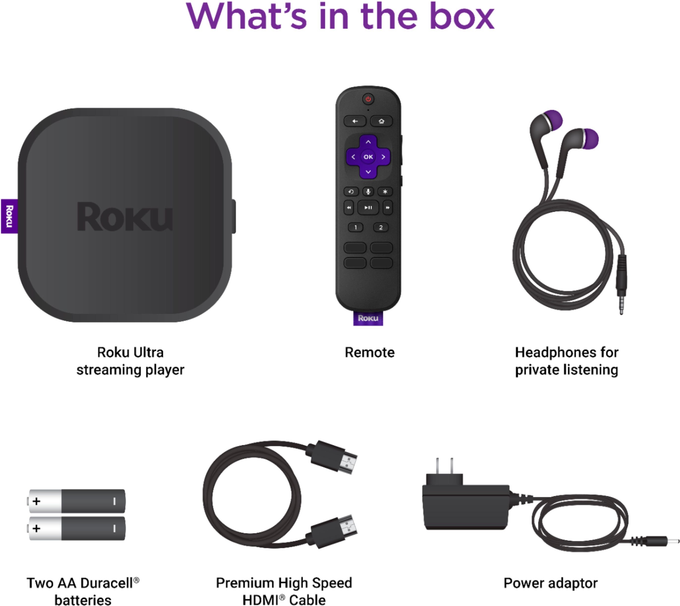 4800R Roku Ultra 4800R 4K Streaming Media Player-7