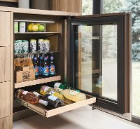 DEU2450BA/L SubZero 24 Inch Undercounter Beverage Center - Left Hinge, Panel Ready-4