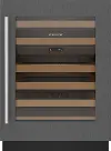 DEU2450WA/L Sub-Zero Under Counter Wine Cooler - Panel Ready, Left Hinge, High Altitude Glass