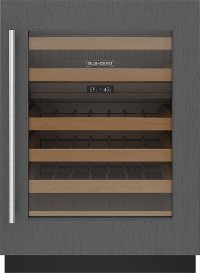 DEU2450WA/L Sub-Zero Under Counter Wine Cooler - Panel Ready, Left Hinge, High Altitude Glass-1