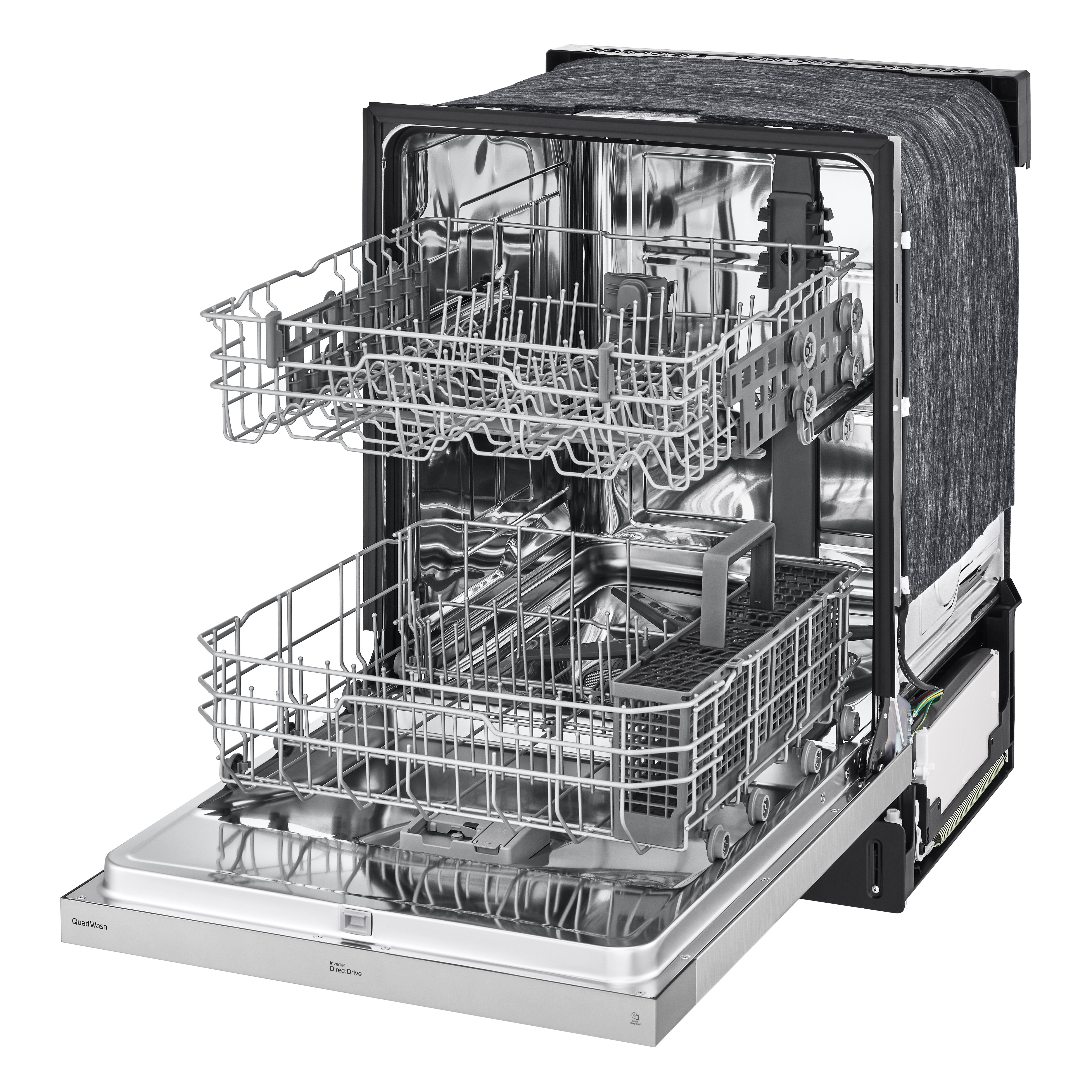 LDFN3432T LG Front Control Dishwasher - Stainless Steel-4