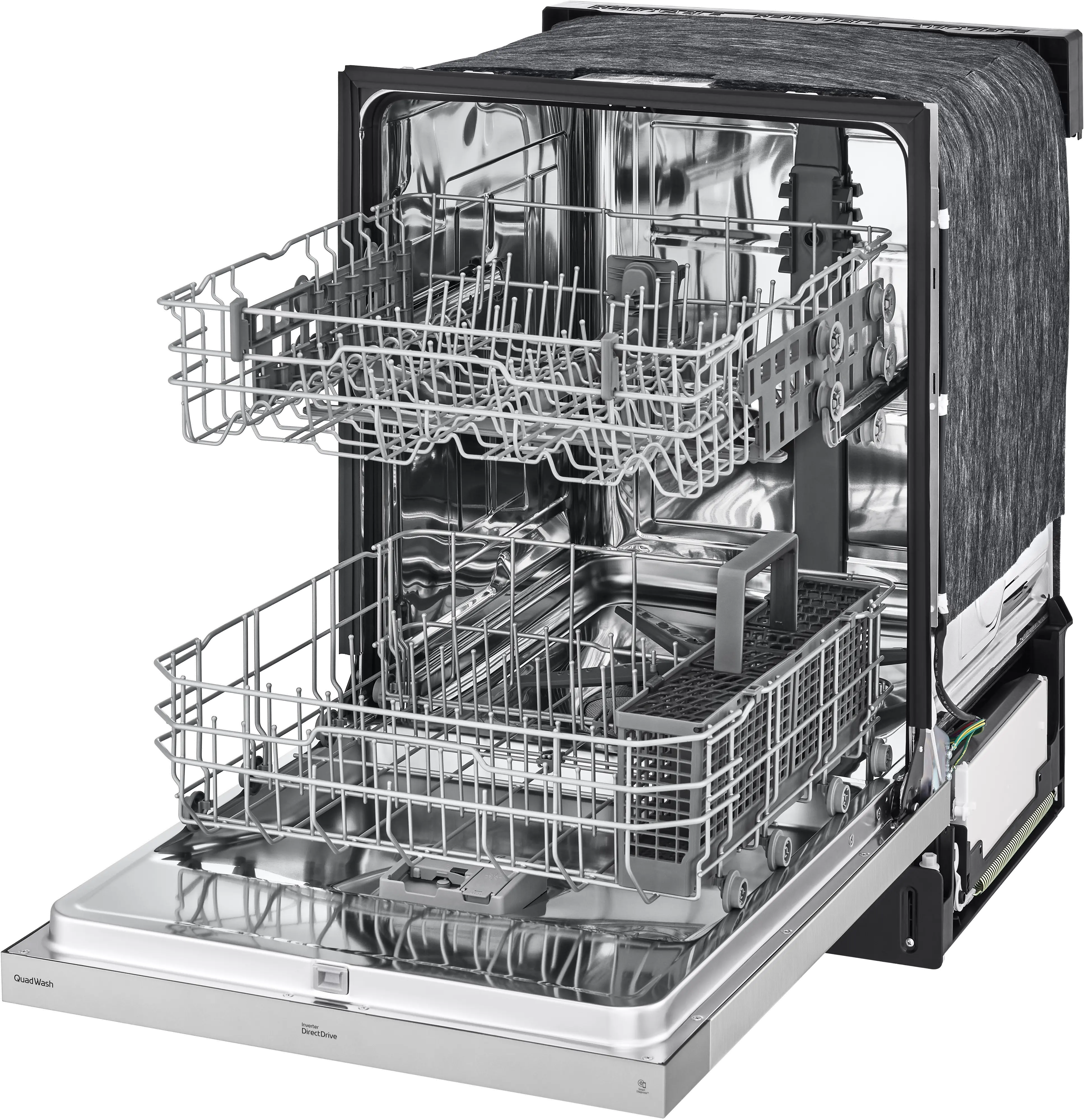 LDFN3432T LG Front Control Dishwasher - Stainless Steel-4
