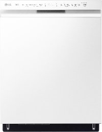 LDFN4542W LG Front Control Dishwasher with Smart Home Features - White