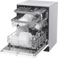 LDFN4542W LG Front Control Dishwasher with Smart Home Features - White-4