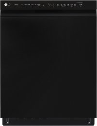 LDFN4542B LG Front Control Dishwasher with Smart Home Features - Black