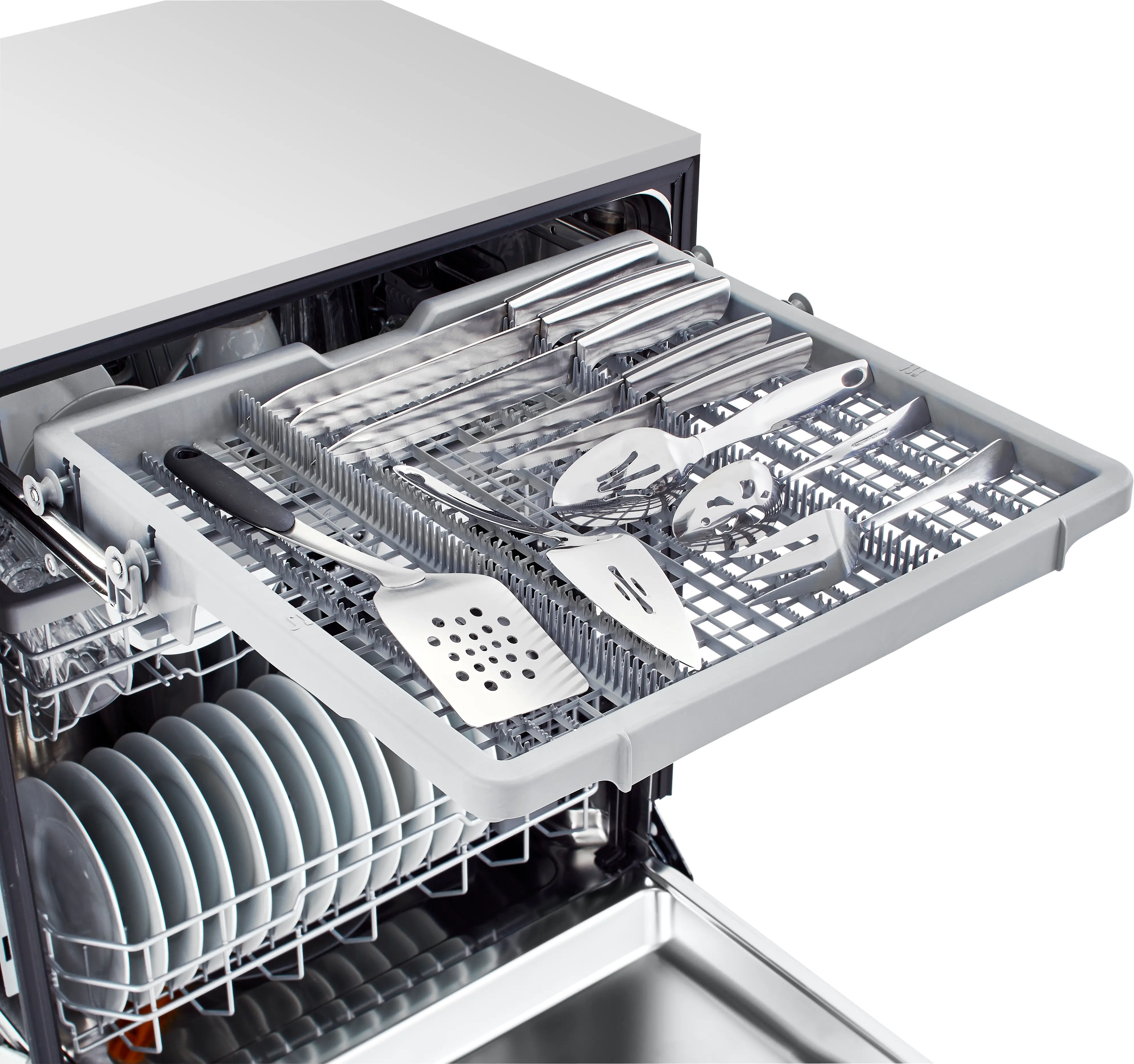 LDFN4542S LG Front Control Dishwasher - Stainless Steel-4