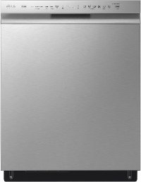 LDFN4542S LG Front Control Dishwasher with Smart Home Features - Stainless Steel-1