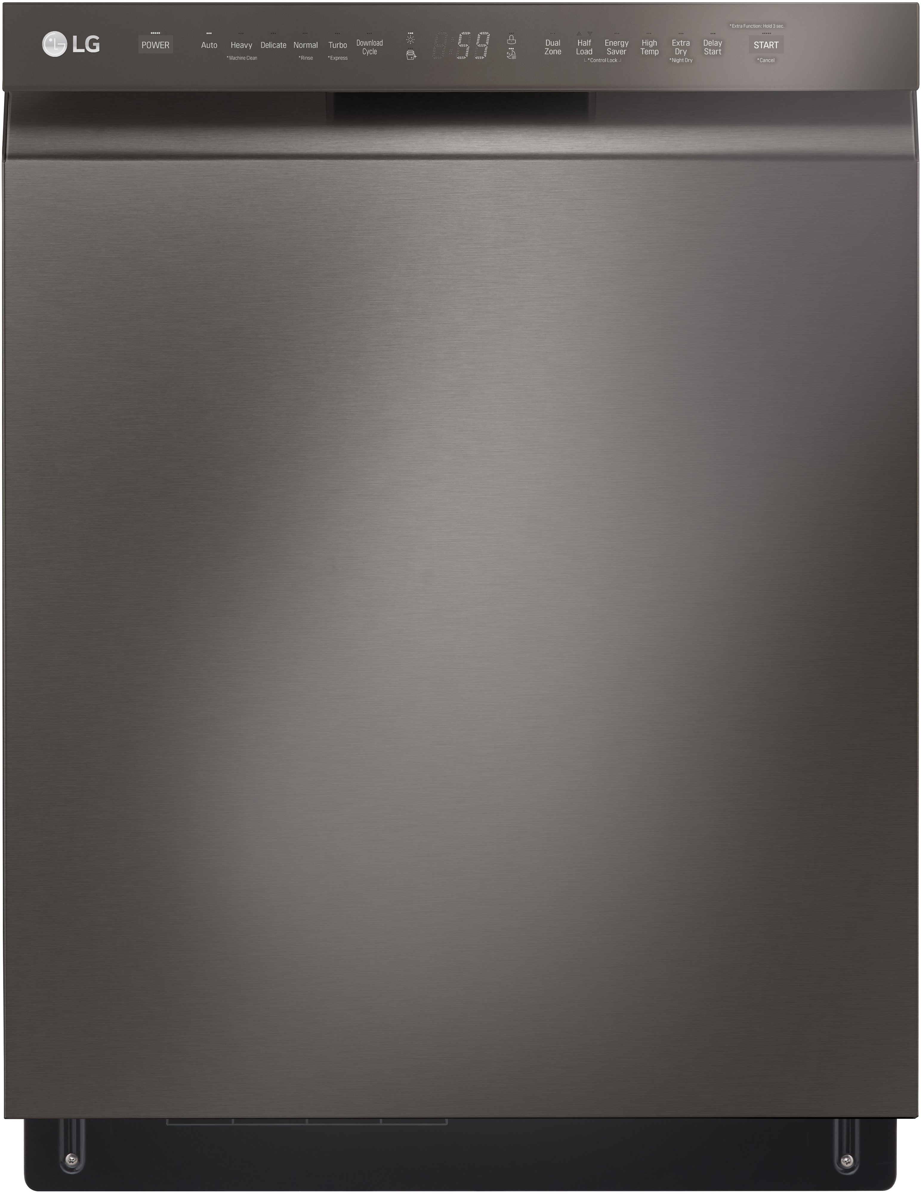LDFN4542D LG Front Control Dishwasher with Smart Home Features - Stainless Steel-1