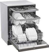 LDFN4542D LG Front Control Dishwasher with Smart Home Features - Stainless Steel-4