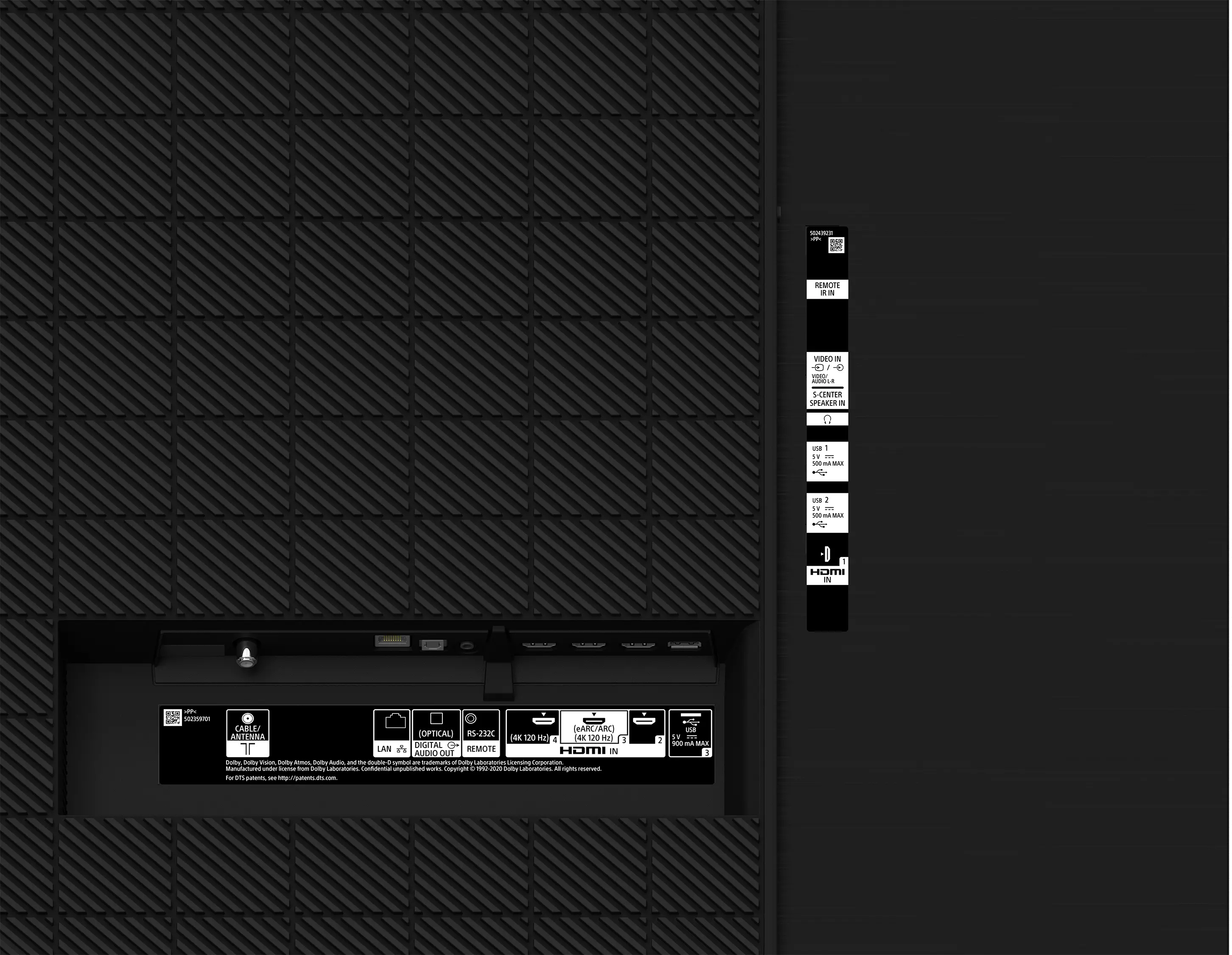 XR55A80J Sony 55 Bravia XR A80J Series 4K OLED Smart TV (2021)-7