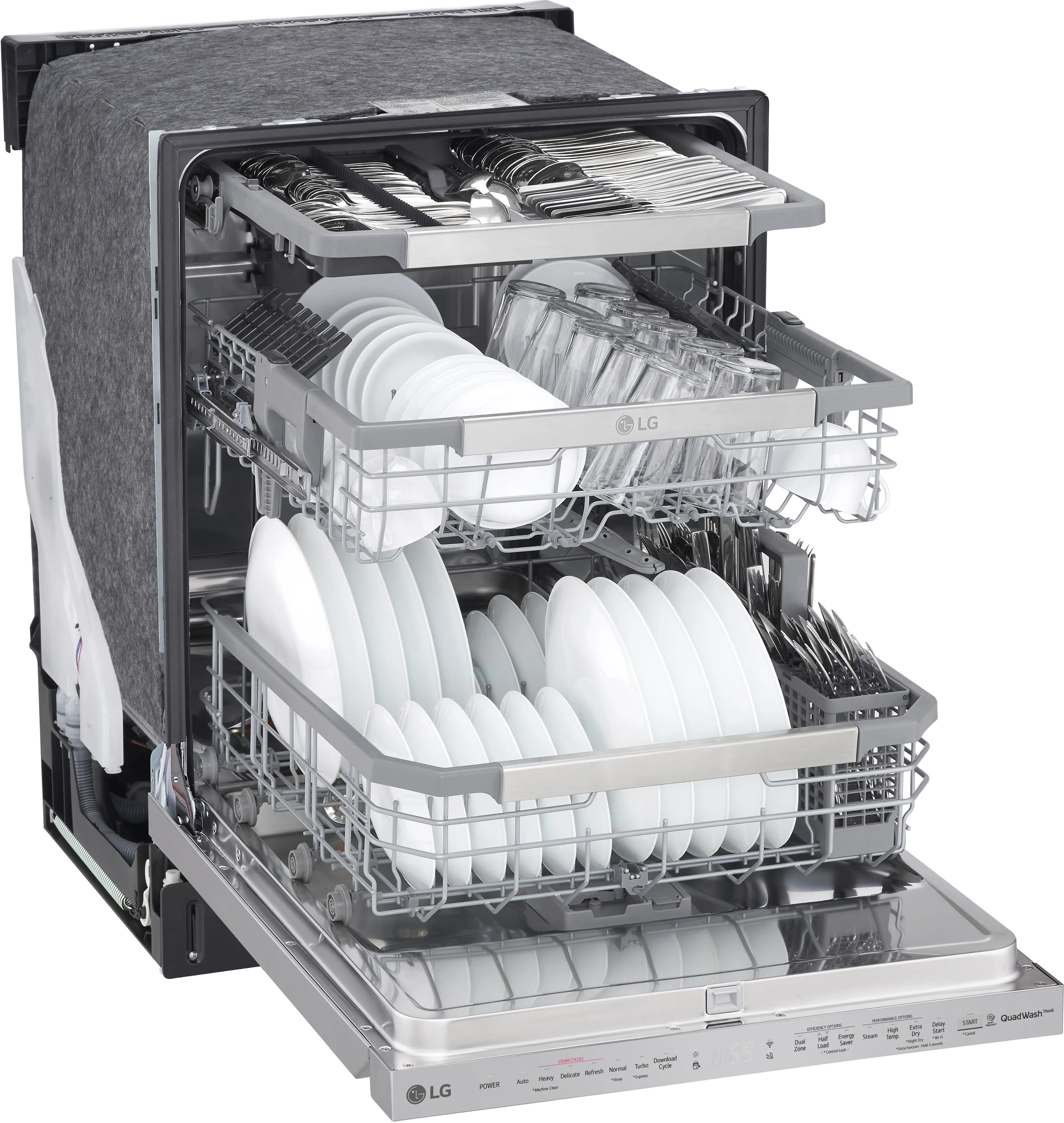 LDP6810SS-PROJECT LG Top Control Dishwasher - Stainless Steel-3