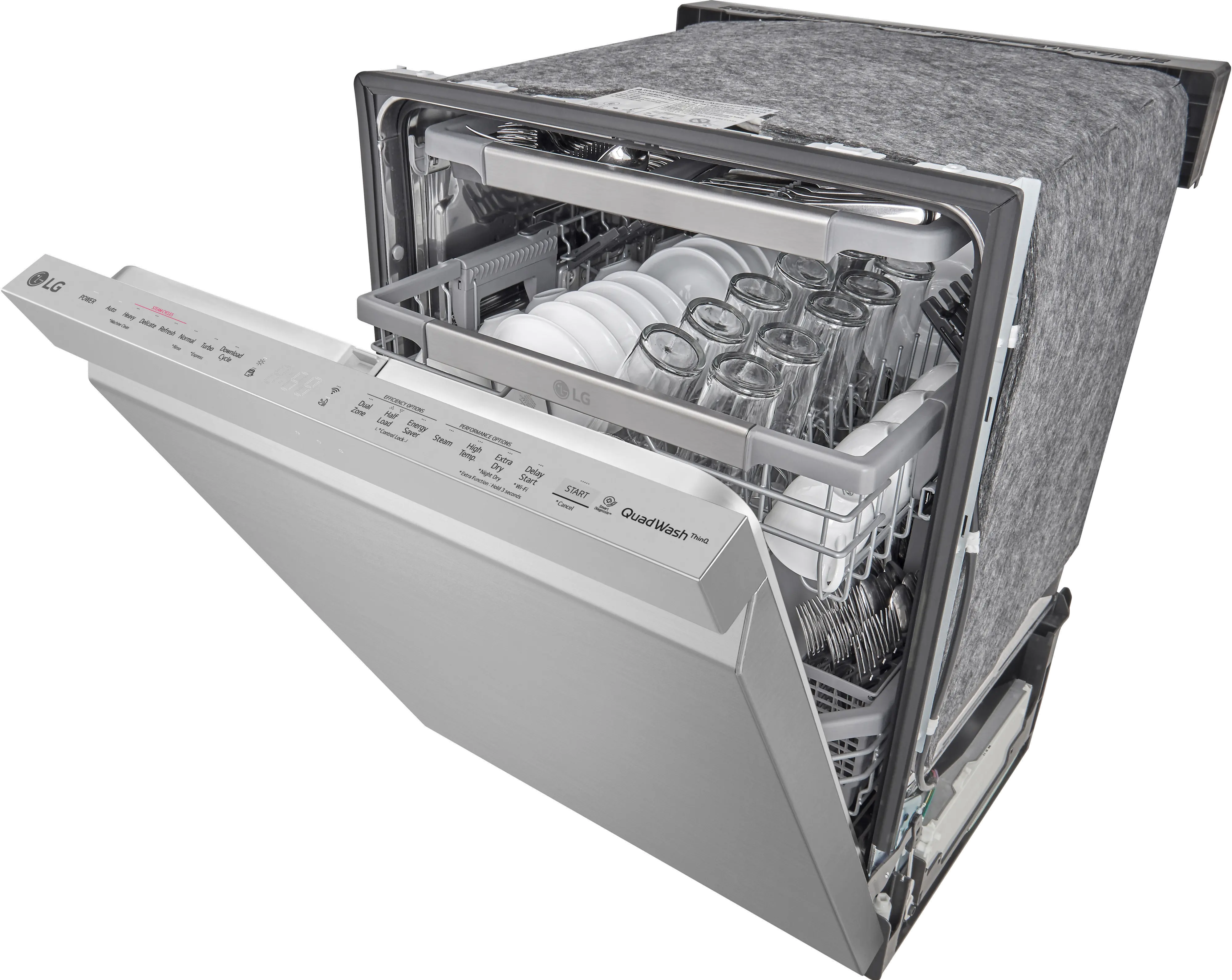 LDP6810SS-PROJECT LG Top Control Dishwasher - Stainless Steel-4
